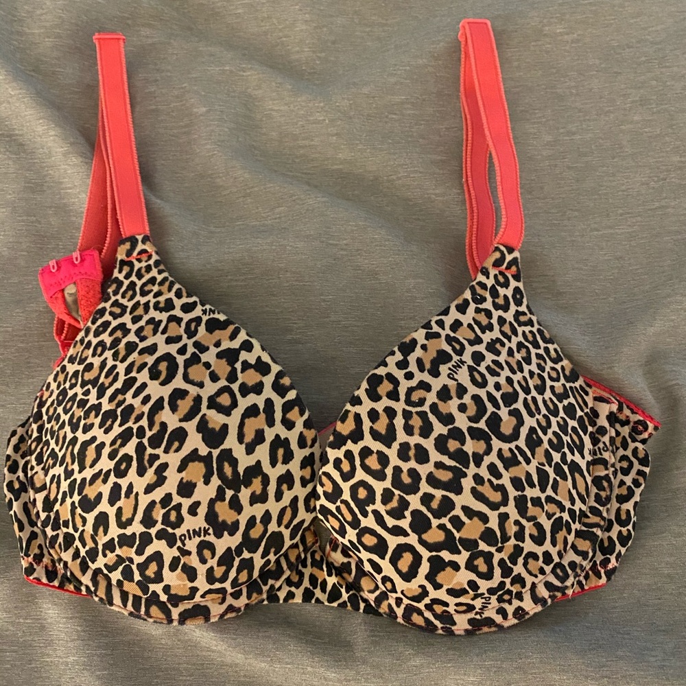 cheetah print bra